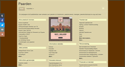 Desktop Screenshot of paarden.dierenplaats.nl
