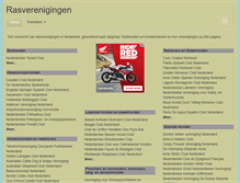 Tablet Screenshot of hondenrassen.dierenplaats.nl
